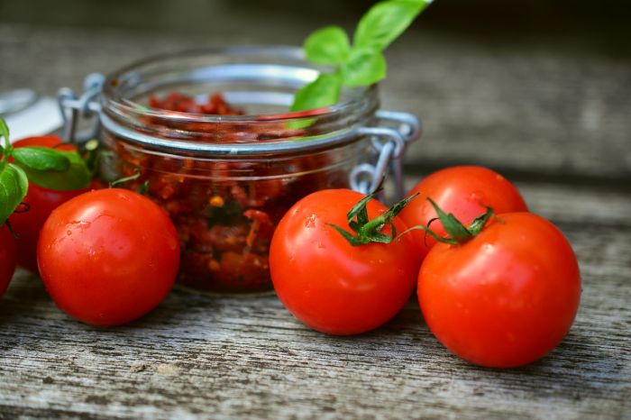 Los tomates son ricos en antioxidantes