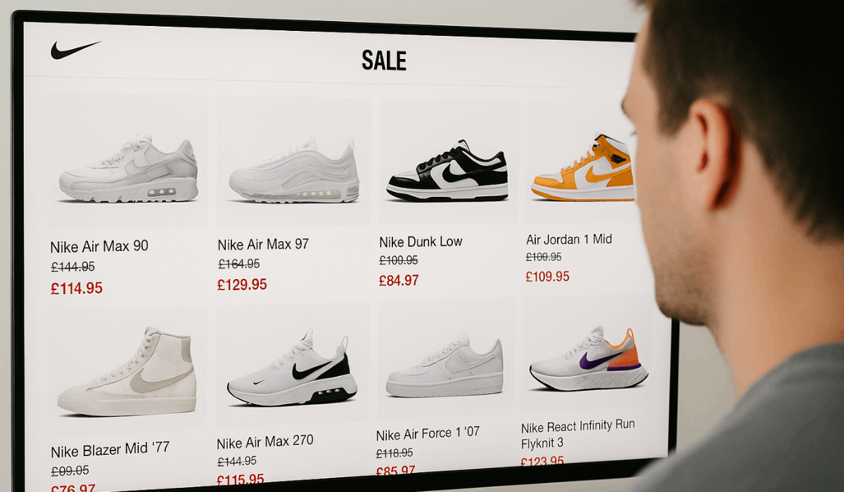 Cómo pagar menos por zapatillas Nike originales en oferta