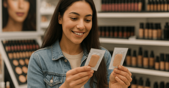 Cómo conseguir muestras gratis de maquillaje en línea y en tiendas