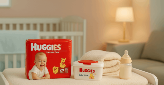 Huggies Brasil: Muestras gratis de pañales y productos para el cuidado del bebé