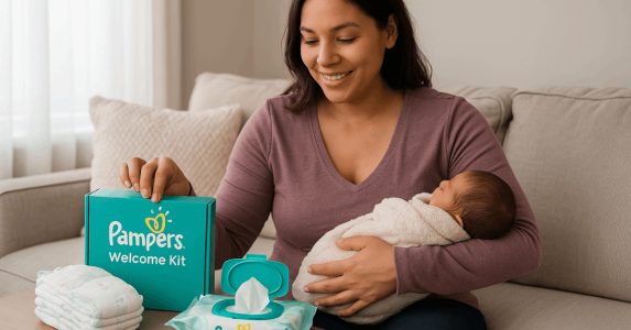 Pampers Brasil: Cómo recibir kits de bienvenida con pañales y toallitas